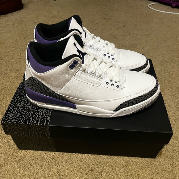 Jordan 3 Retro “Dark Iris” - Picture 4 of 5